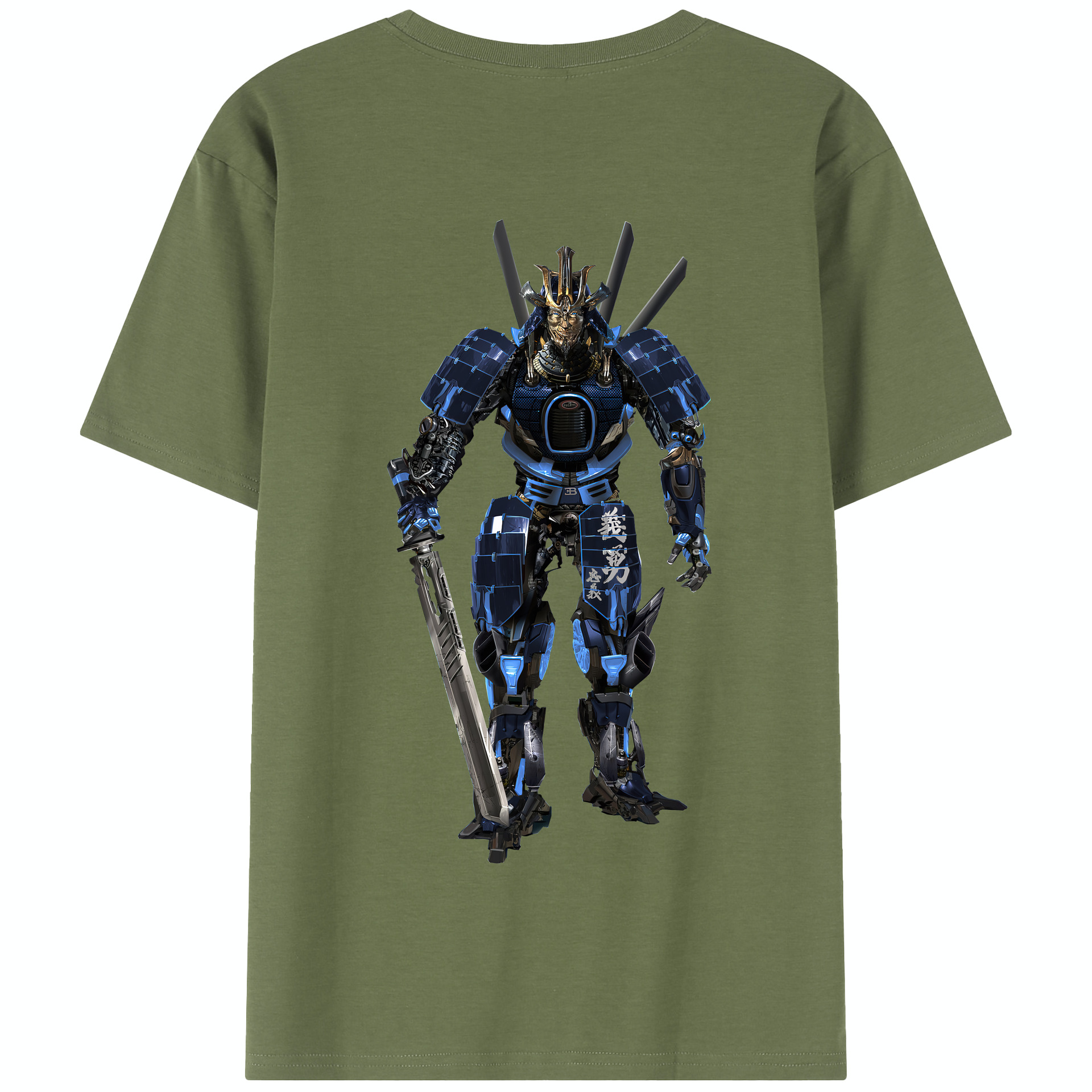 （画像用） Transformers トランスフォーマー 綿100％半袖Tシャツ（背面プリント）